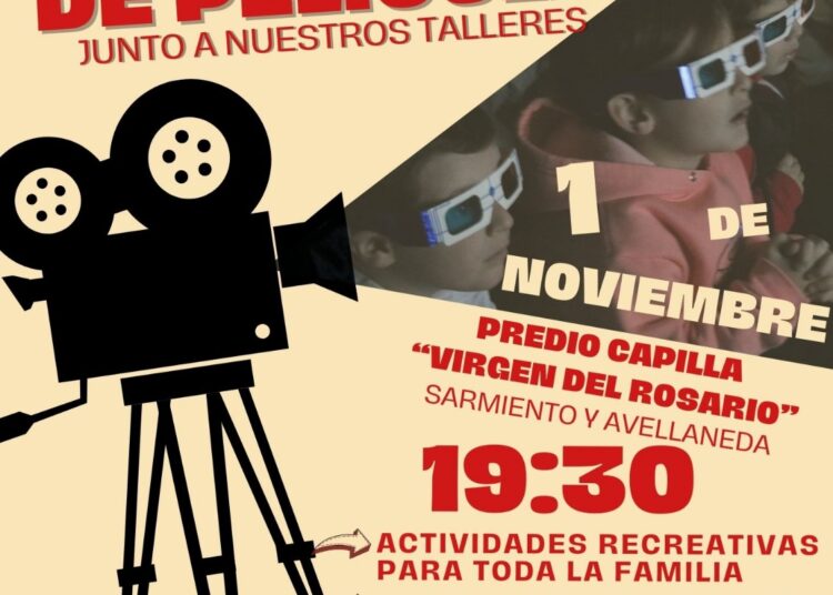 ¡AGENDALO! Una tarde de película junto a Fundación Nova
