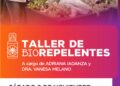 La municipalidad de Cañada de Gómez inscribe al taller de producción de biorepelentes
