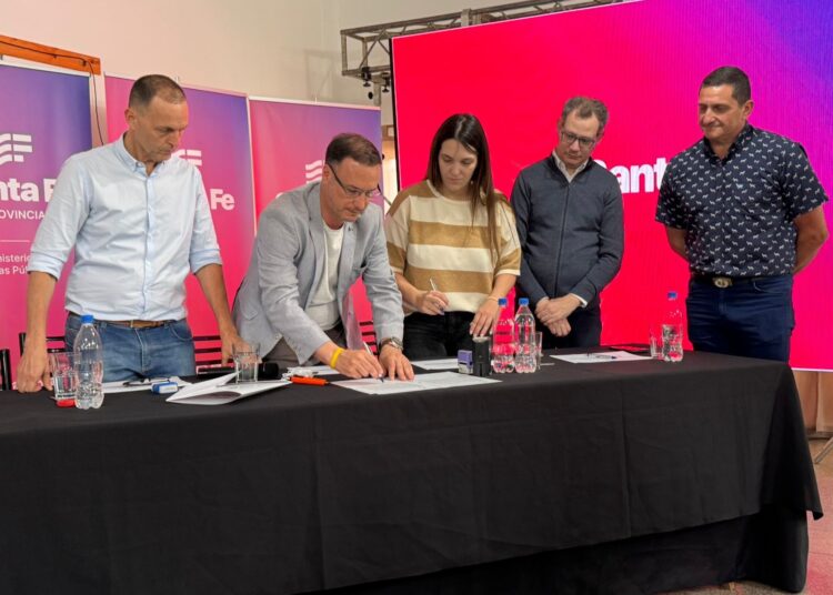 Recorrida con buenas noticias para Iriondo: Rasetto, Enrico y Funcionarios Provinciales