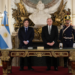 El Presidente Milei tomó juramento al Canciller Gerardo Werthein
