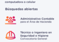 El municipio cañadense habilitó la postulación laboral en línea en la web cdg.gob.ar