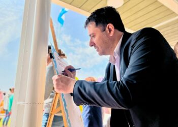 El intendente de Cañada de Gómez, Matías Chale, hizo un repaso de su primer año de gestión al frente del municipio