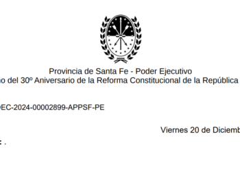Provincia decretó asueto en la Administración Pública para los días 24 y 31 de diciembre