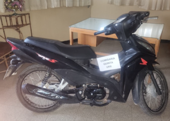 Correa: Dos hombres aprehendidos involucrados en el robo de una motocicleta