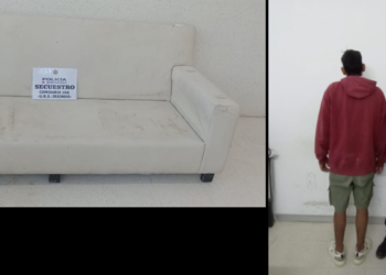 Cañada de Gómez: caminaba por la vía pública transportando un sillón que habría sido robado de una vivienda deshabitada