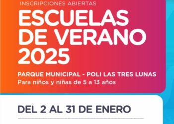 Comenzaron las inscripciones a las escuelas de verano municipales
