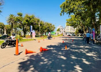La municipalidad de Cañada de Gómez habilitó el circuito cerrado de motocicletas
