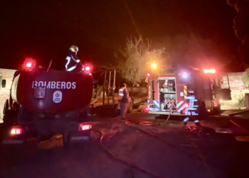 Cañada de Gómez: Detalles del incendio en Galpón en Zona Rural