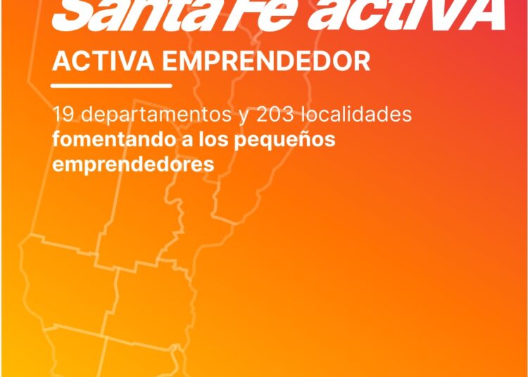 La Municipalidad de Cañada de Gómez inscribe a Santa Fe Activa Emprendedor