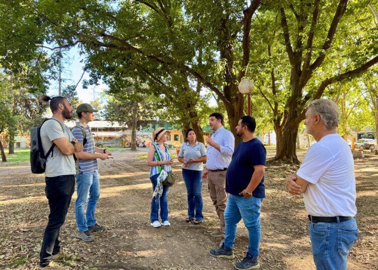 La municipalidad de Cañada de Gómez comienza a trabajar el proyecto de puesta en valor del Parque Municipal
