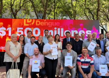 Objetivo Dengue: El municipio cañadense recibió equipamiento e insumos para reforzar la prevención