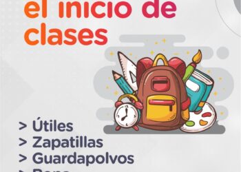 La municipalidad de Cañada de Gómez realiza una campaña solidaria para el inicio de clases