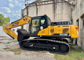 La municipalidad de Cañada de Gómez suma una nueva excavadora sobre oruga a su parque automotor