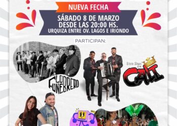 Anunciaron nueva fecha para el “Cañada se pinta de Carnaval”