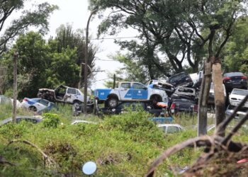 La Provincia compactará todos los vehículos en desuso del Ministerio de Justicia y Seguridad