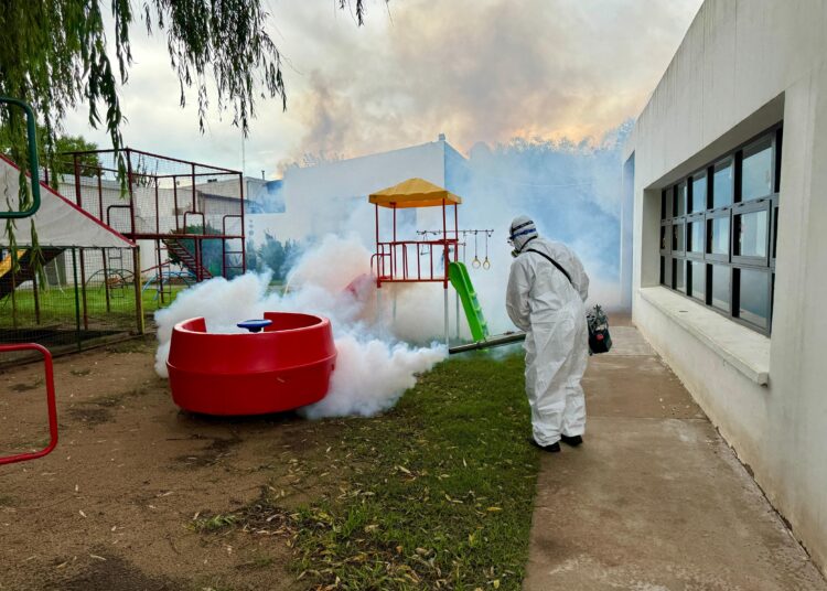 La municipalidad de Cañada de Gómez refuerza trabajos de prevención contra el dengue