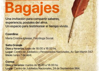 Bagajes” abre el año en Correa y Salto Grande