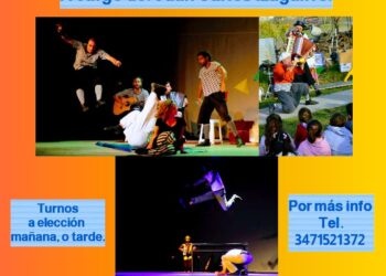 La Compañia teatral La Máquina dictará un seminario de Teatro Callejero y Arte Circense