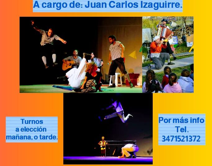 La Compañia teatral La Máquina dictará un seminario de Teatro Callejero y Arte Circense