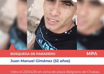 Buscan a un joven de Chabás