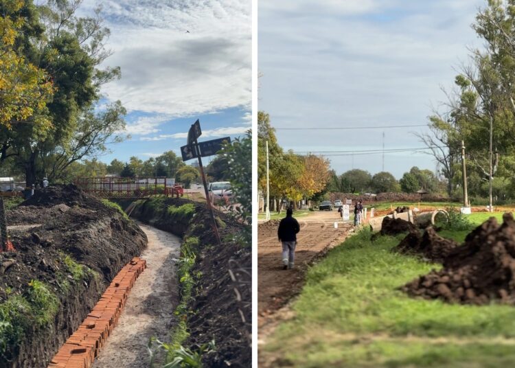 La Municipalidad de Cañada de Gómez dio inicio a las obras del Parque Lineal del Arroyo