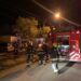 Cañada de Gómez: Incendio en vivienda de calle Rawson: una mujer fue trasladada al hospital