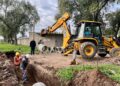 El municipio cañadense continúa con obras de contención hídrica en la zona norte de la ciudad