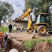 El municipio cañadense continúa con obras de contención hídrica en la zona norte de la ciudad