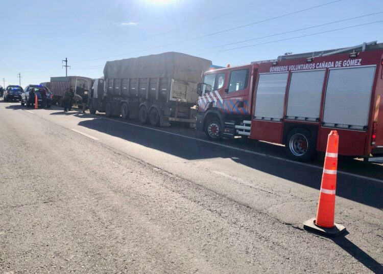 Un chofer de camión oriundo de Río Segundo se descompensó y falleció en Ruta 91 pasando Ruta 9