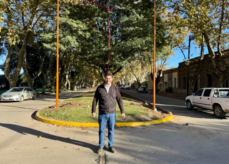 La municipalidad de Cañada de Gómez continúa con su plan de iluminación led en la ciudad
