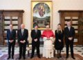 El Presidente Milei fue recibido por el Papa León XIV