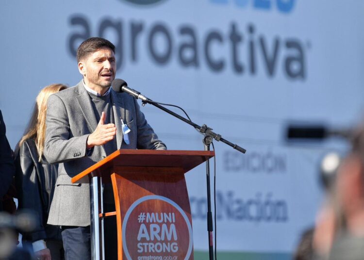 Pullaro en Agroactiva: “Quiten las retenciones para que cada peso que genere el campo quede en la región”
