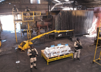 Operativo contra el narcotráfico: Bullrich encabezó la quema de casi media tonelada de cocaína incautada por Prefectura