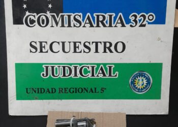 Río Negro: La Policía secuestró un arma de fuego de una escuela de Cipolletti