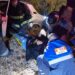 Monte Vera: Bomberos Zapadores de Santa Fe rescataron a una mujer tras un accidente vial