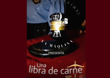 Compañía Teatral La Máquina presenta «Una Libra de Carne» en el Teatro Cervantes de Cañada de Gómez