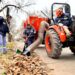 La Municipalidad de Cañada de Gómez sumó una nueva máquina aspiradora y trituradora de hojas