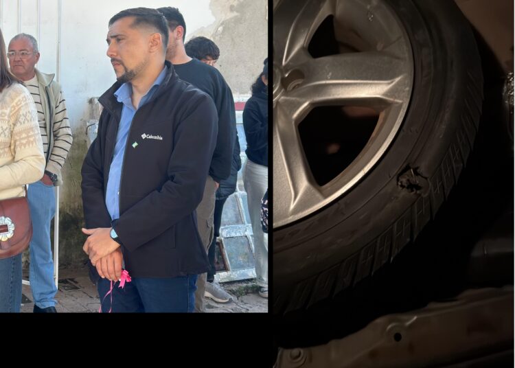 Despiste en Ruta 91: El vocal comunal de Bustinza sufrió un accidente sin consecuencias