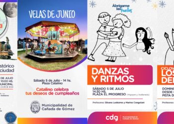 La Municipalidad de Cañada de Gómez da inicio a las vacaciones de invierno con la agenda cultural “Abrígame las huellas”