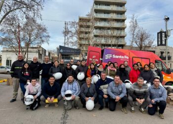 Se realizó en Cañada de Gómez una nueva Clínica de Conducción Segura de Motos