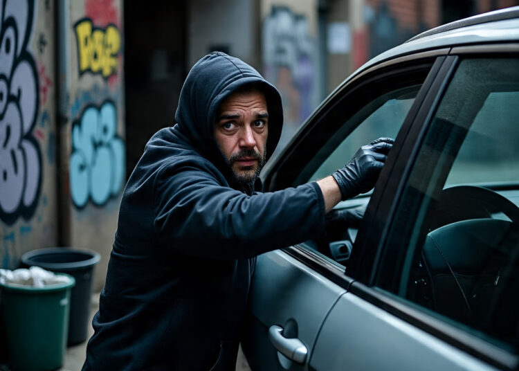 Cañada de Gómez: Esperaba a una mujer en su auto, se acercó un hombre a pedirle un cigarrillo y le arrebató el celular