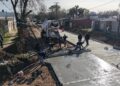 La Municipalidad de Cañada de Gómez continúa con las obras de pavimentación en zona norte de la ciudad