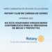 Rotary Club de Cañada de Gómez informa que NO está vendiendo ningún Bono contribución para el Programa de Becas y Proyectos