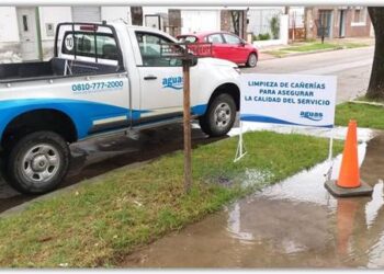 Aguas Santafesinas informa a los usuarios de Cañada de Gómez que continúa con el operativo de mantenimiento programado de cañerías de agua potable en la ciudad