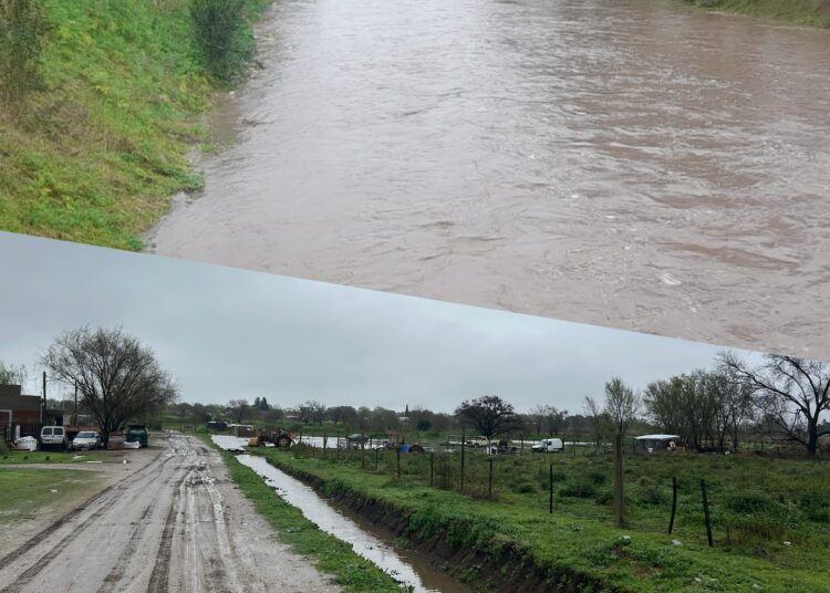 La Municipalidad de Cañada de Gómez destacó el buen funcionamiento del sistema hídrico tras el temporal