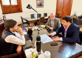 Chale se reunió con el gobernador Pullaro para avanzar en proyectos importantes para Cañada de Gómez