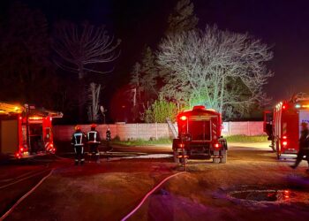 Cañada de Gómez: Incendio en una vivienda ubicada en el terreno trasero de la Estación de servicio Tunkelén