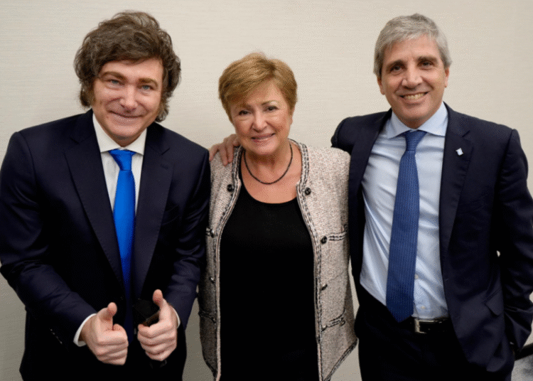 El Presidente Milei mantuvo un encuentro con la Directora Gerente del FMI, Kristalina Georgieva