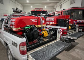 Nuevo equipo de ataque rápido para Bomberos Voluntarios de Cañada de Gómez