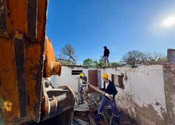 Cañada de Gómez: El municipio y el ministerio de seguridad derribaron un nuevo búnker de venta de estupefacientes